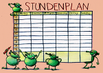 Ansicht Alpha-Bens Stundenplan Nr.1 Alpha-Bens Stundenplan Nr.1
